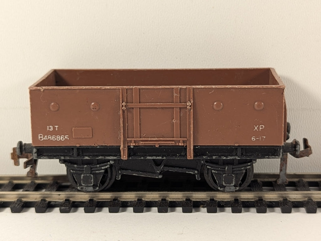 Hornby Dublo OO Gauge 13-Ton Coal Wagon Goods Wagon B486865 BR Bauxite 4635