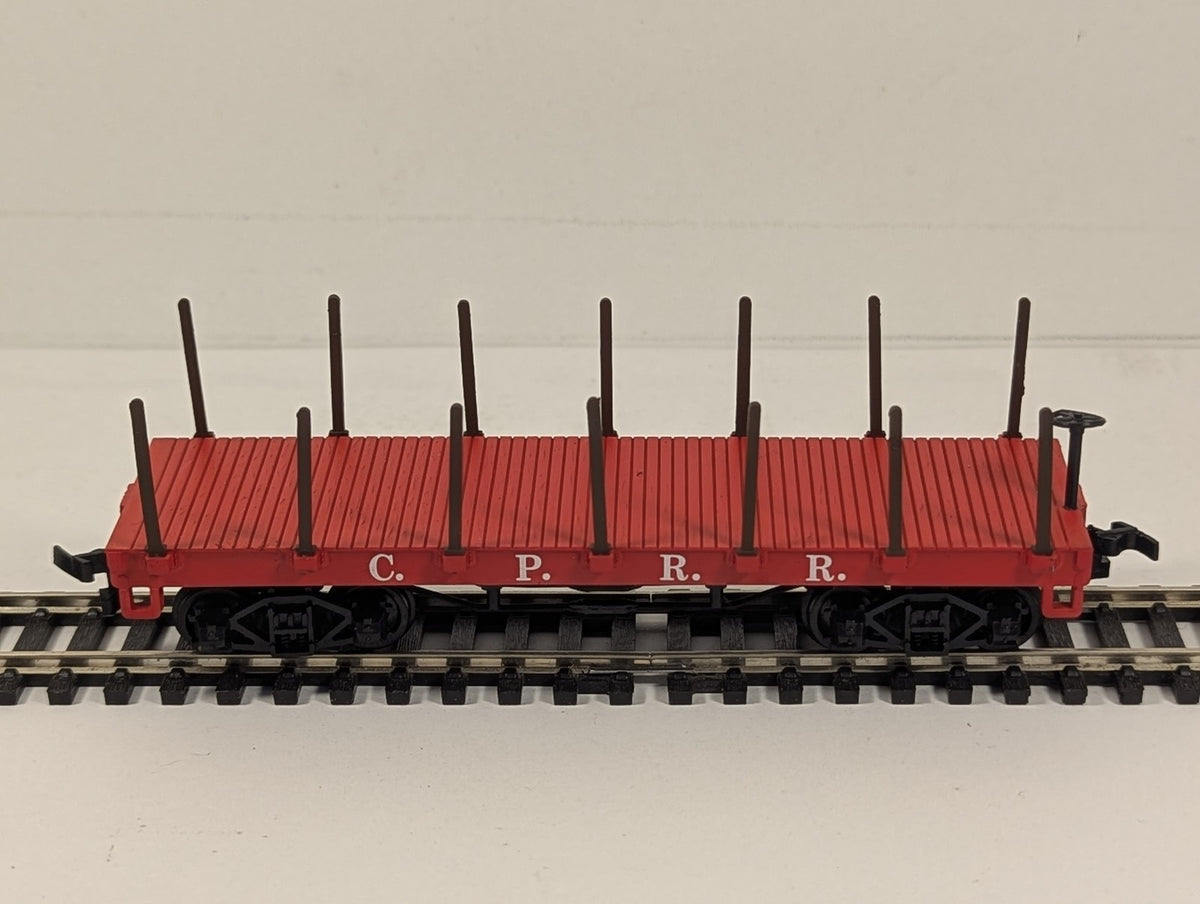 Bachmann HO Gauge 34' Old Time Flat Car Central Pacific Railroad (C.P.R.R.)