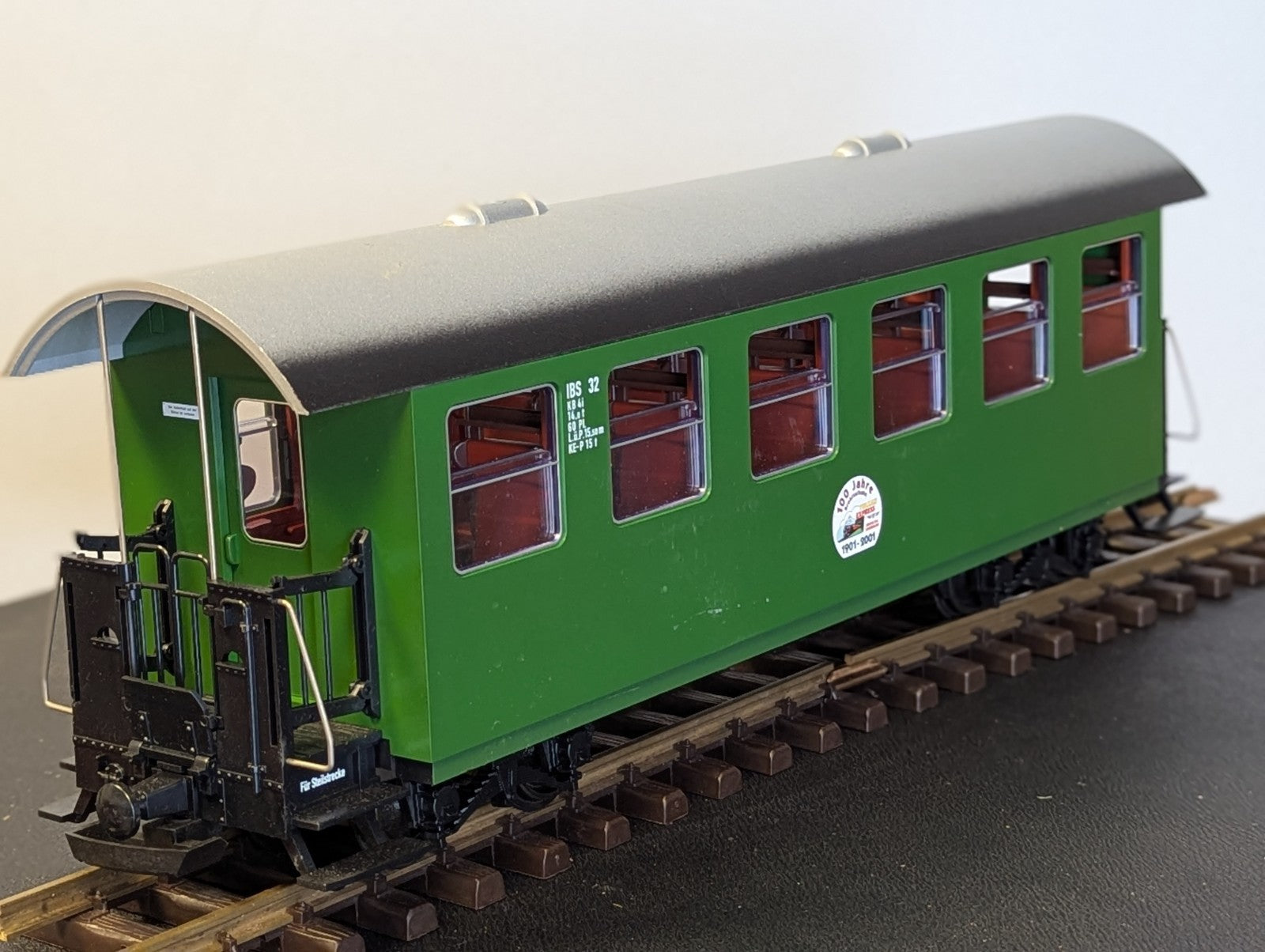 LGB G Scale Brohltalbahn Vulkan Express IBS 32 Passenger Coach
