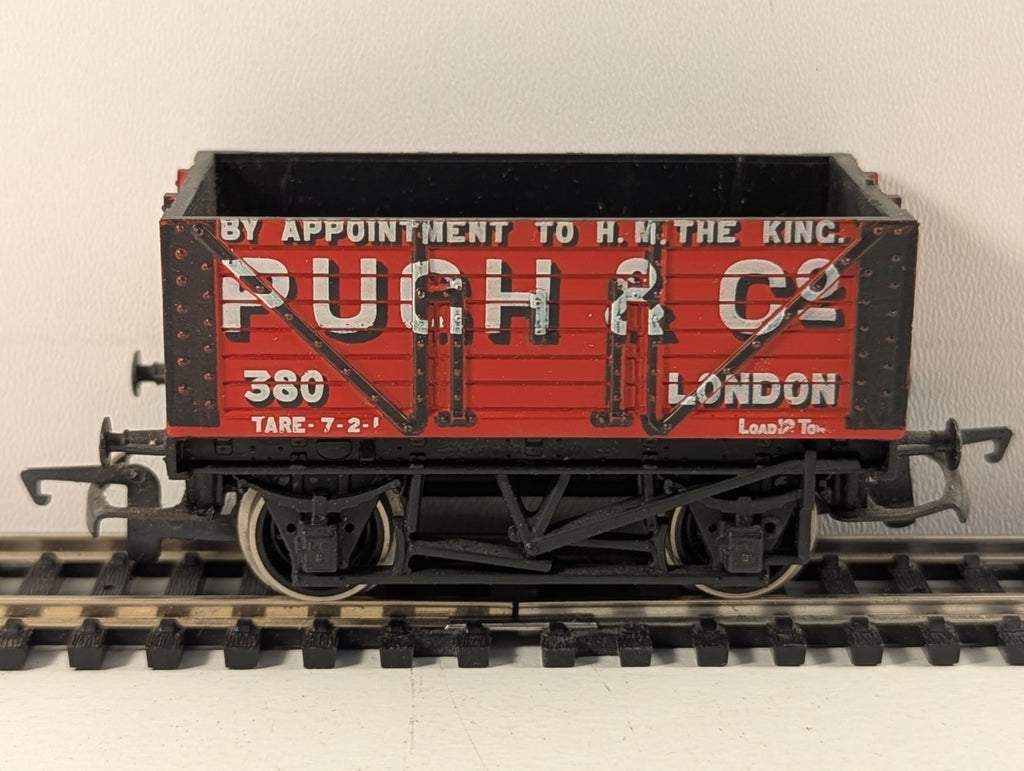 Hornby R010 OO Gauge Pugh & Co 7 Plank Wagon - Boxed