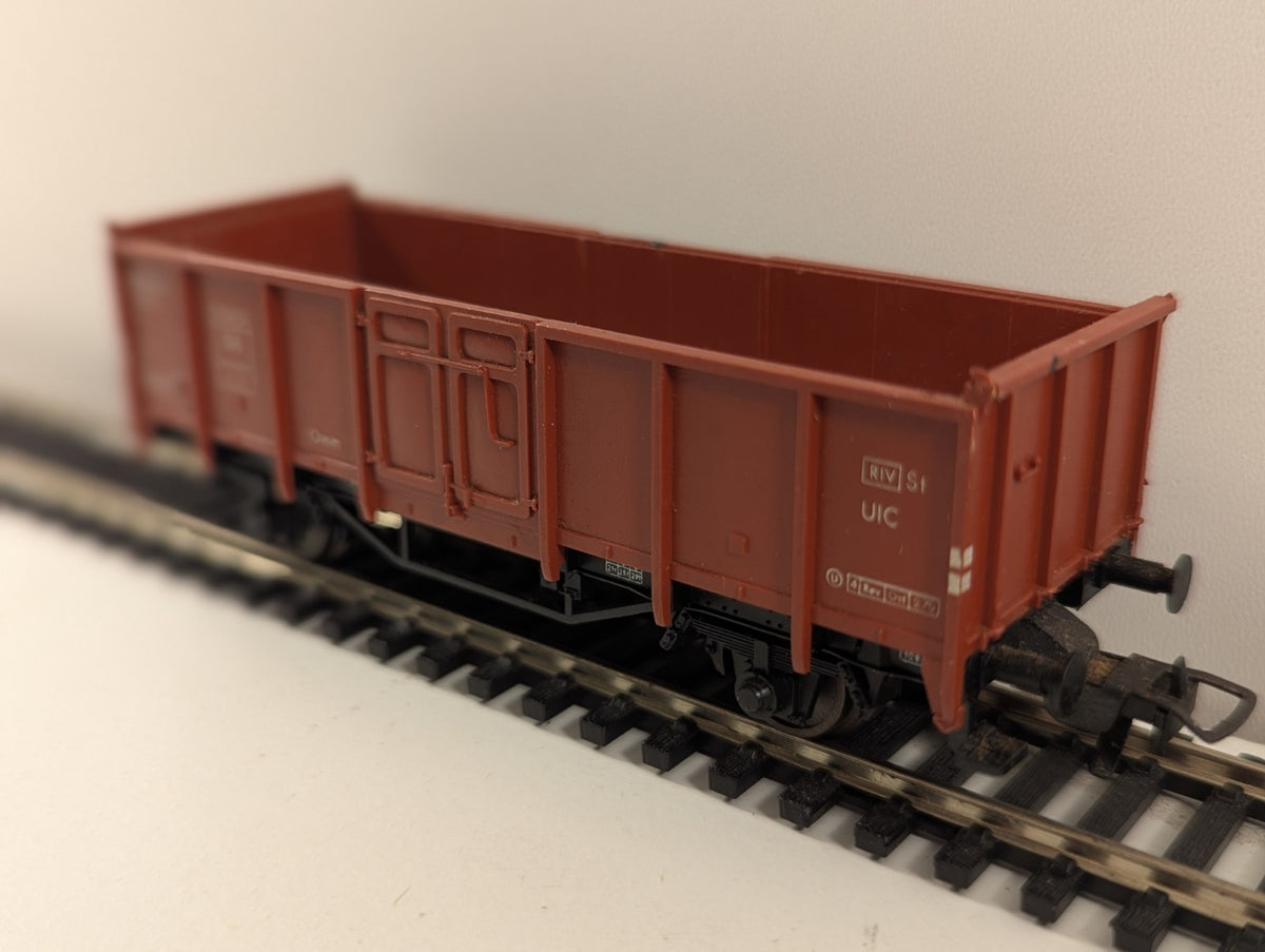 Fleischmann HO DB Omm55 Open Goods Wagon Model