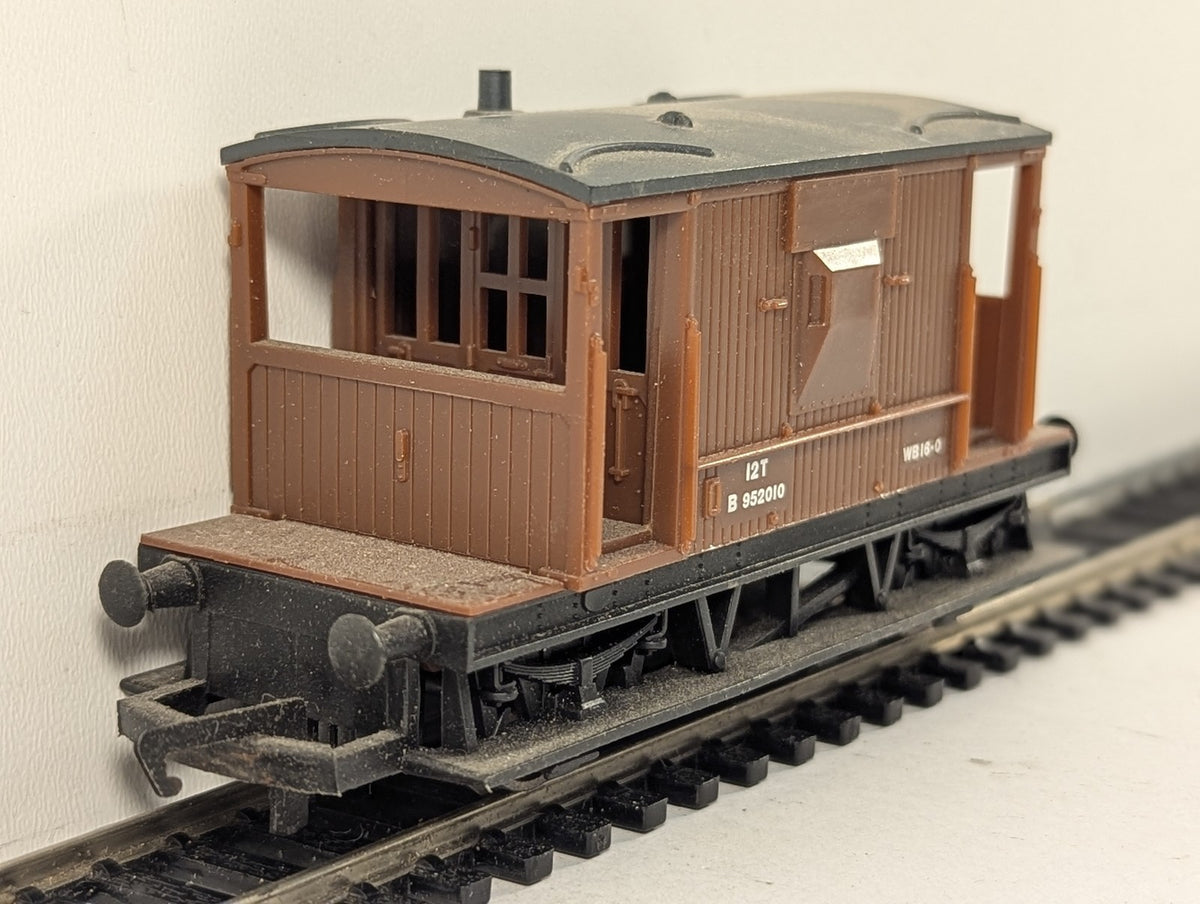 Hornby OO Gauge BR Standard 20 Ton Brake Van B 952010 BR Bauxite