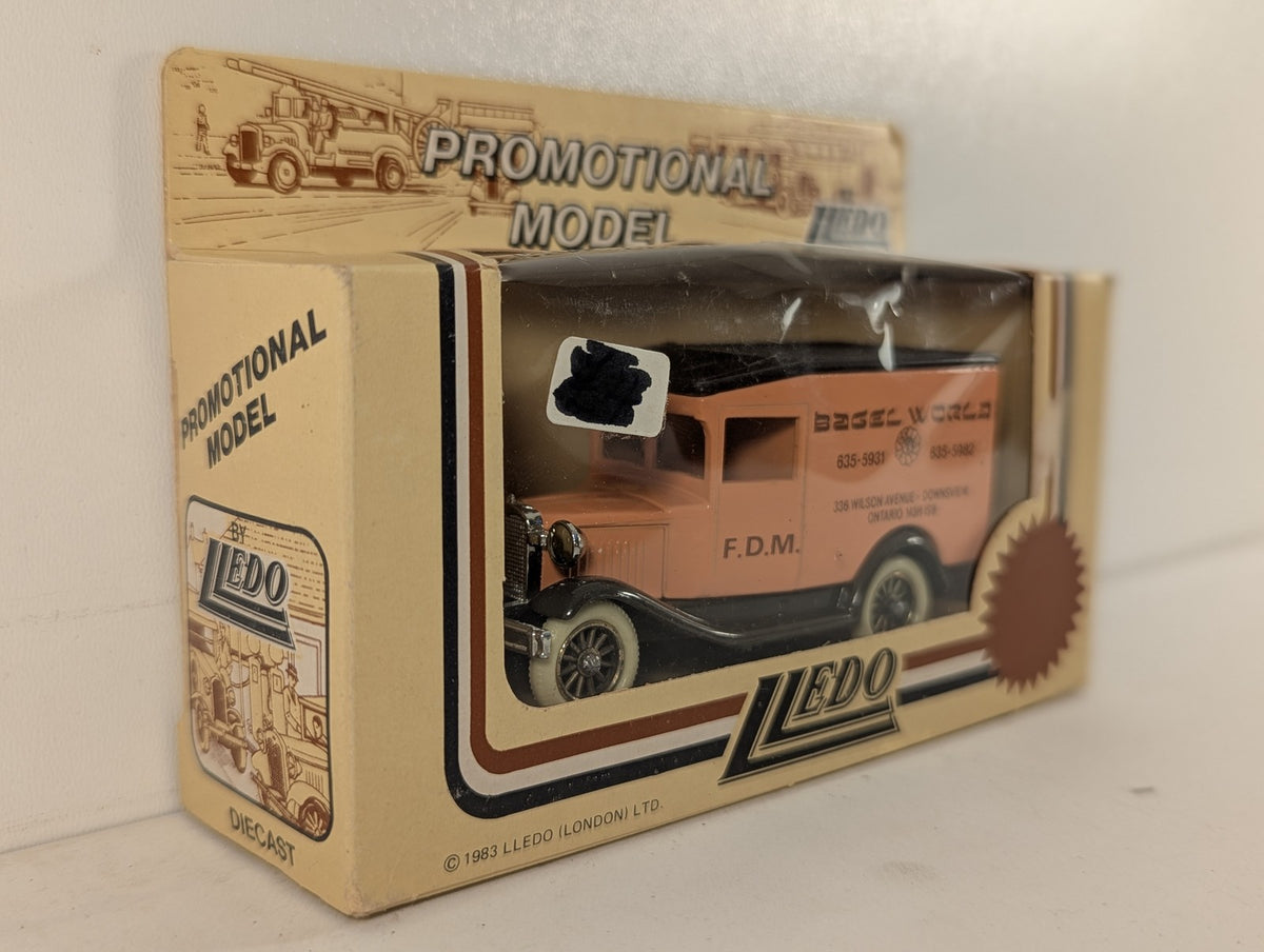 Lledo Ford Model A Van Die-cast Van Bagel World