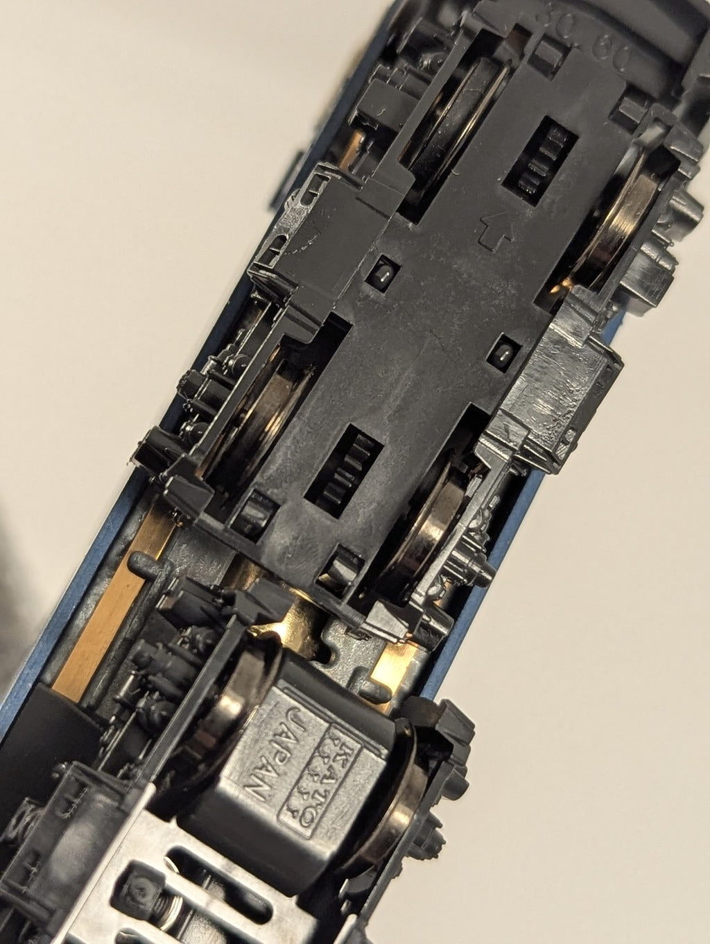 Kato N Gauge JNR Class EF65-500 Electric Locomotive EF65 505 JNR Blue & Cream