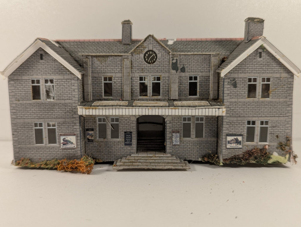 Metcalfe N Gauge Stone Main Station Building Buildings Grey Stone