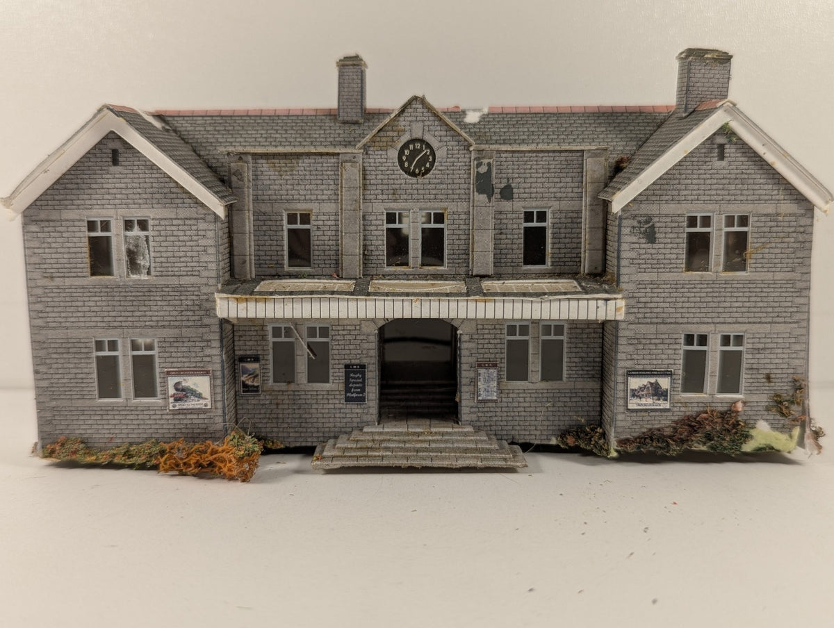 Metcalfe N Gauge Stone Main Station Building Buildings Grey Stone