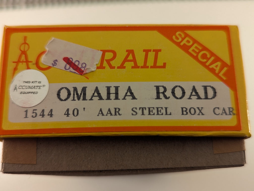 Accurail HO Gauge 40' AAR Steel Boxcar 382000 Baltimore & Ohio