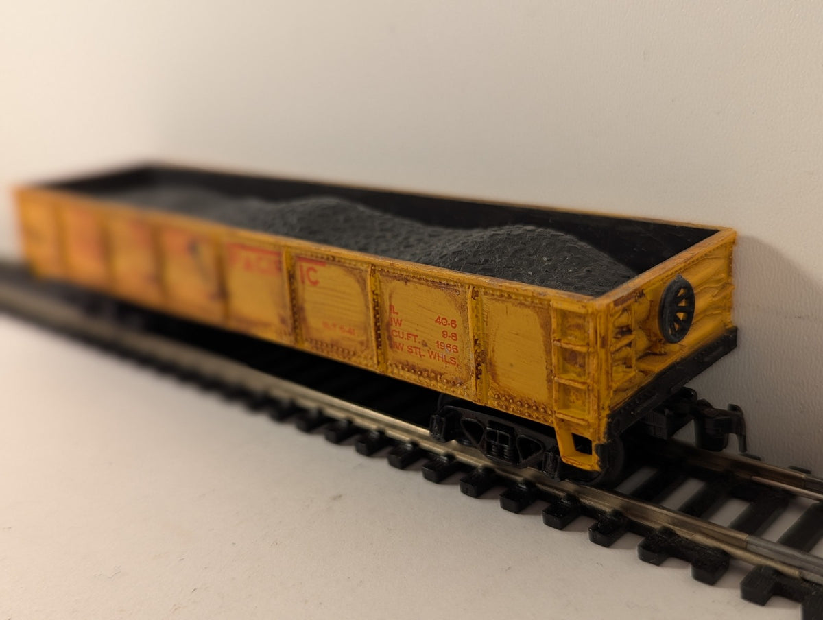 HO Gauge Union Pacific Gondola with Coal Load Gondola Wagon 29500