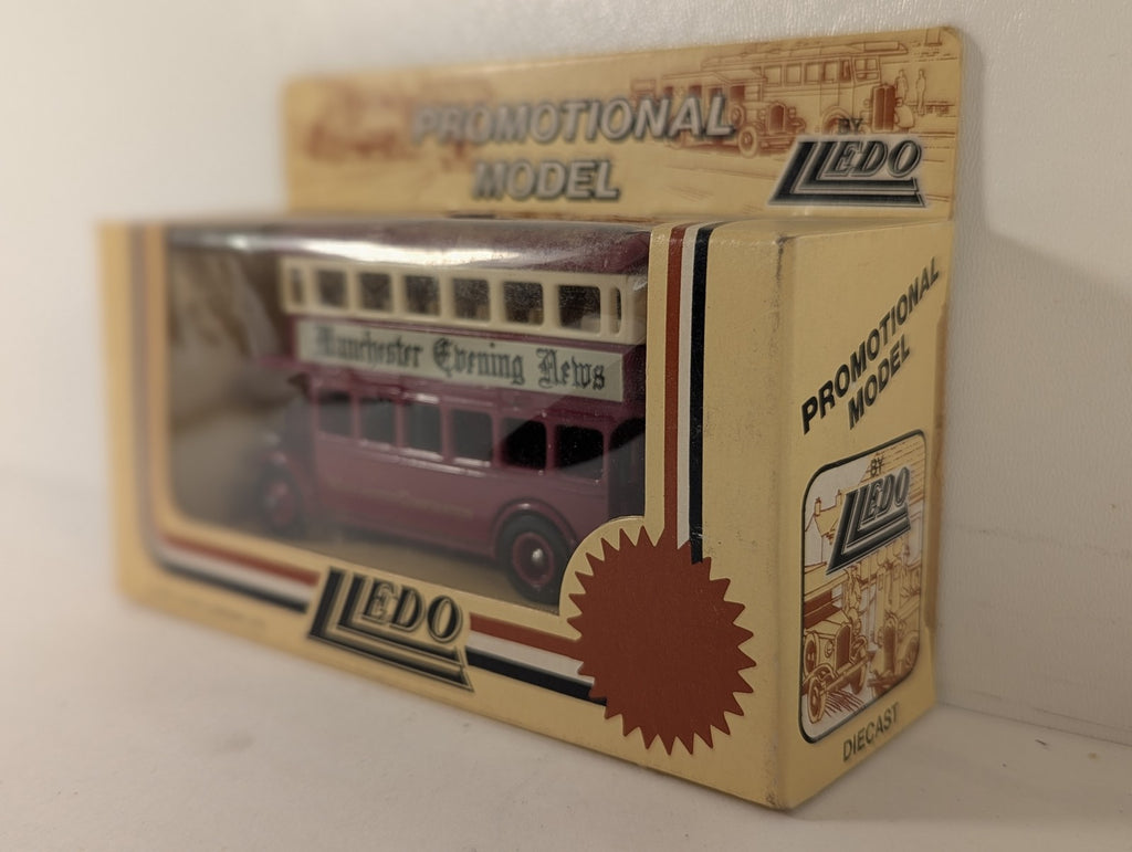 Lledo AEC Regent Double Decker Bus Manchester Corporation