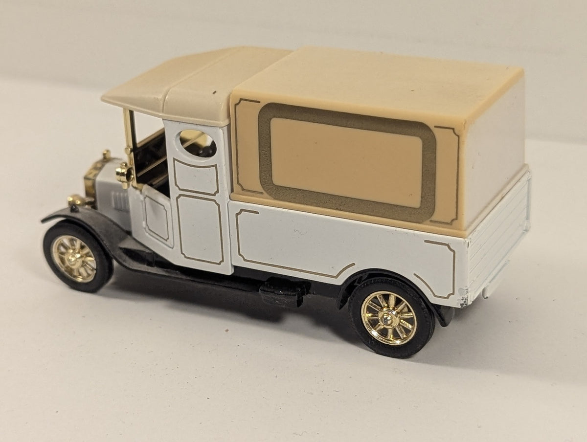 Corgi Ford Model T Van Diecast Model Van White and Cream