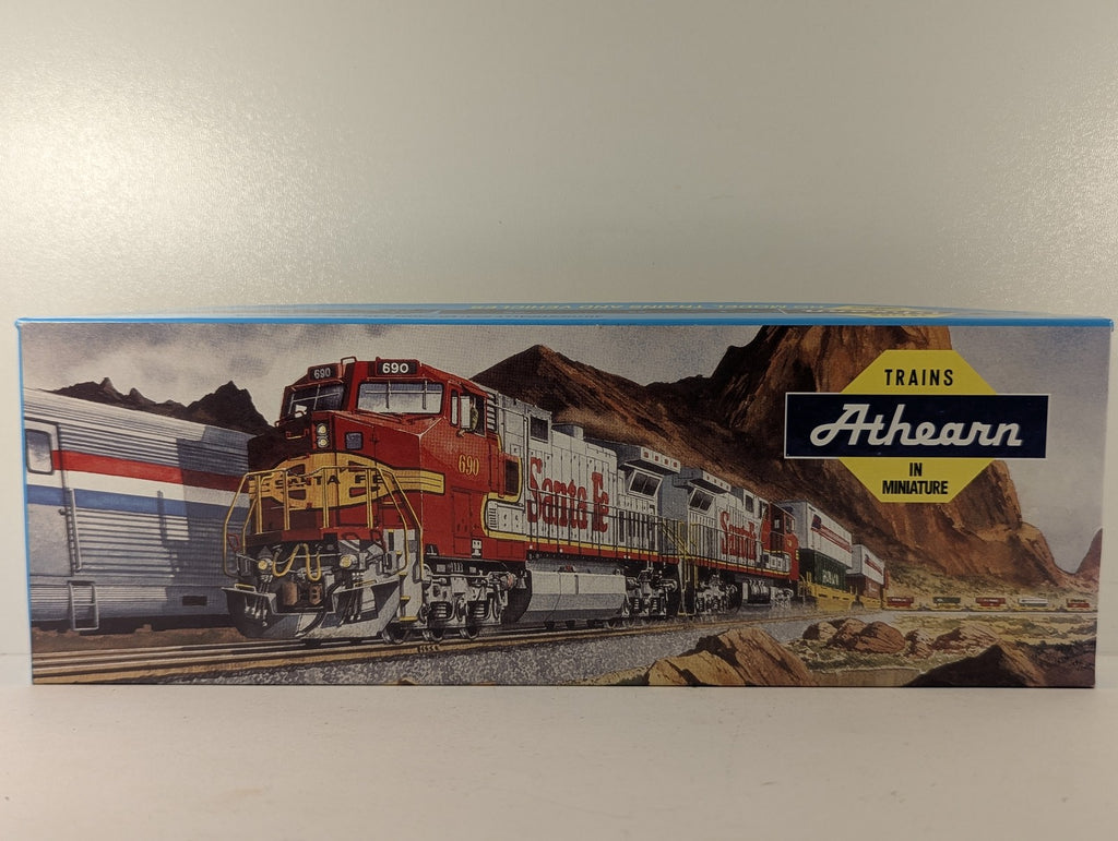 Athearn HO Scale Santa Fe 50' Map Super Chief Boxcar 10149 2908J