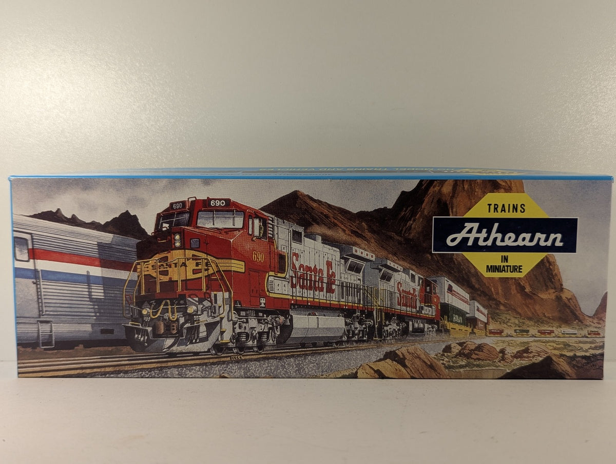 Athearn HO Scale Santa Fe 50' Map Super Chief Boxcar 10149 2908J