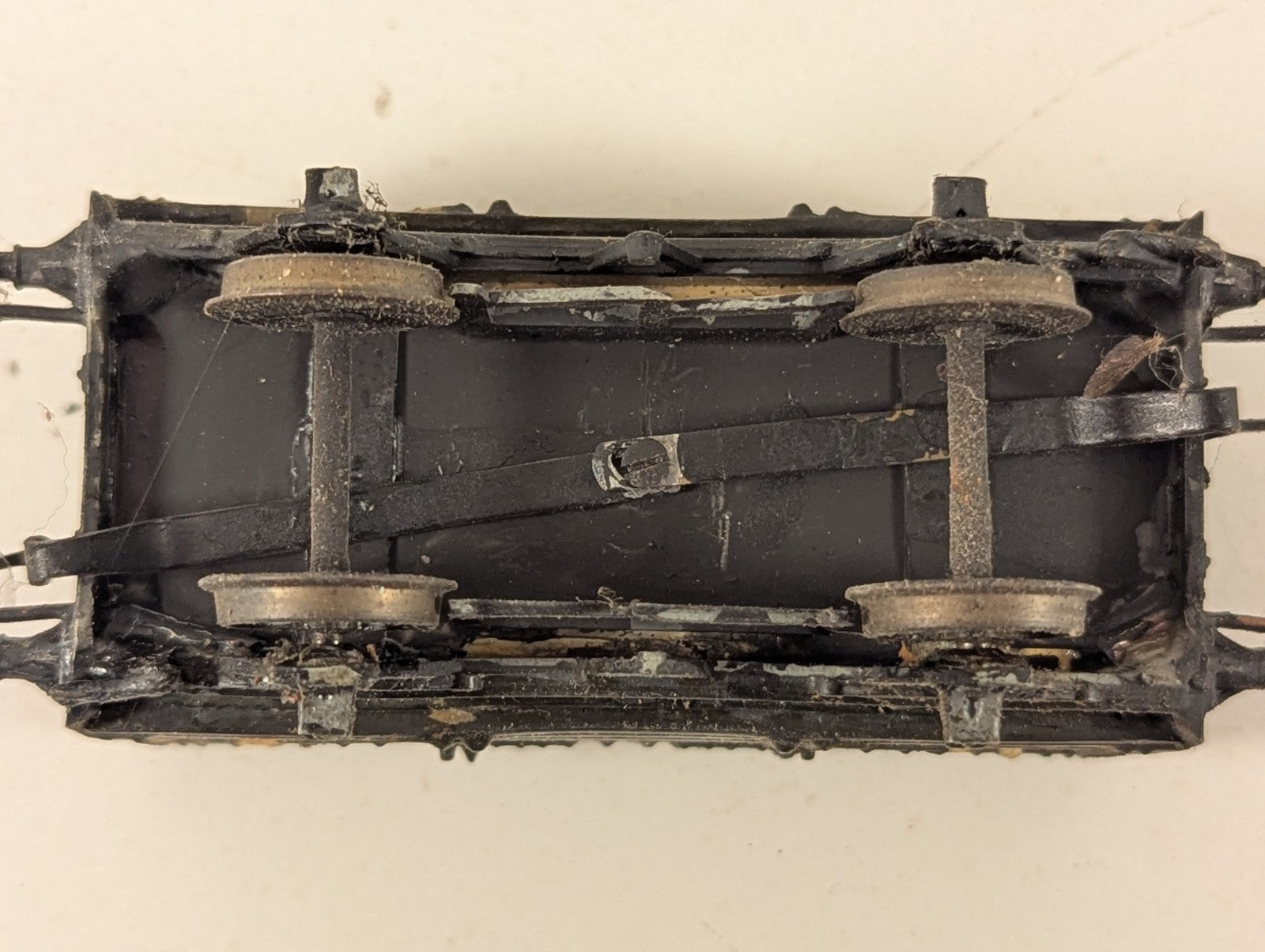 Kitbuilt OO Gauge GWR 5-Plank Wagon Open Wagon 26023 GWR Grey