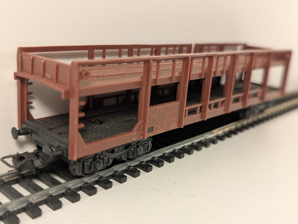 Lima HO Gauge FS Brown Car Transporter Wagon
