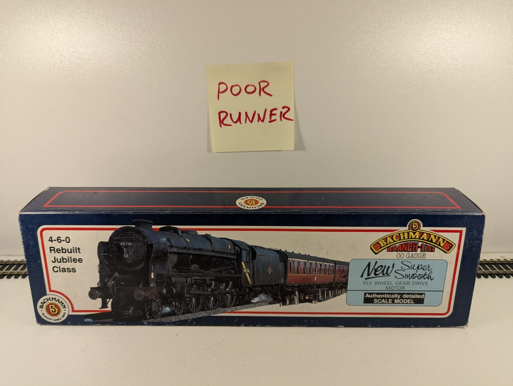 Bachmann Branch-Line 31-250 Rebuilt Patriot Class “Comet” BR Lined Black