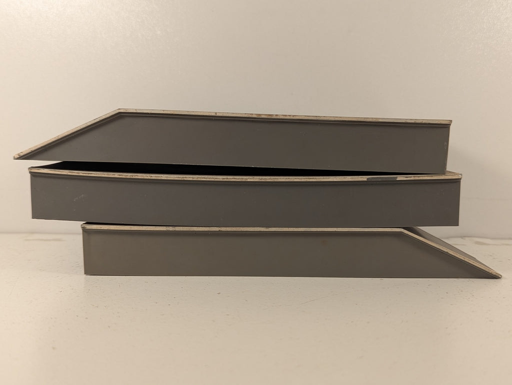 Tri-ang OO Gauge Curved Station Platform Sections Scenic & Buildings Grey R63