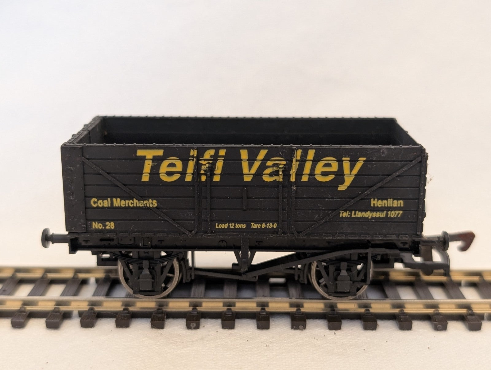 Dapol OO Gauge 7 Plank Open Wagon Teifi Valley No. 28