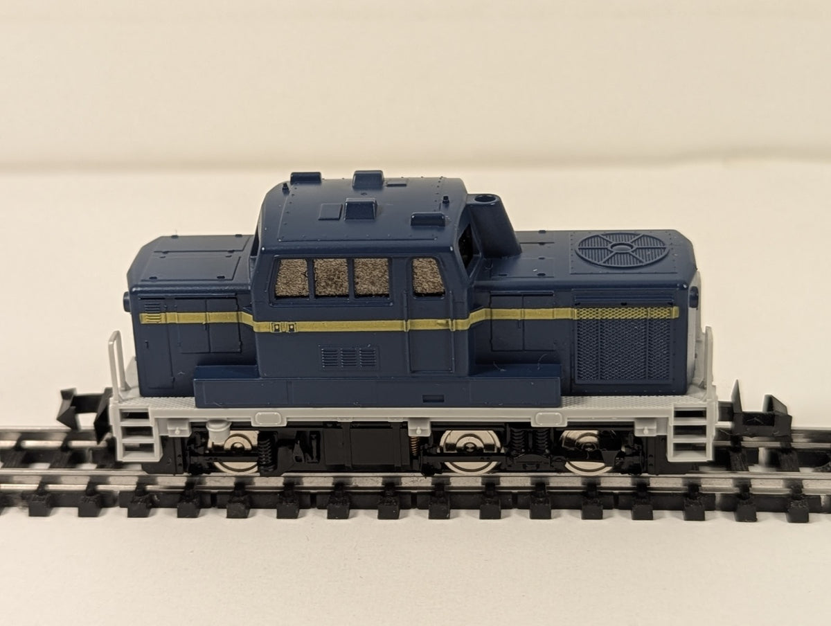 Tomix N Gauge Multi-purpose Diesel Locomotive Blue with yellow stripe 2023