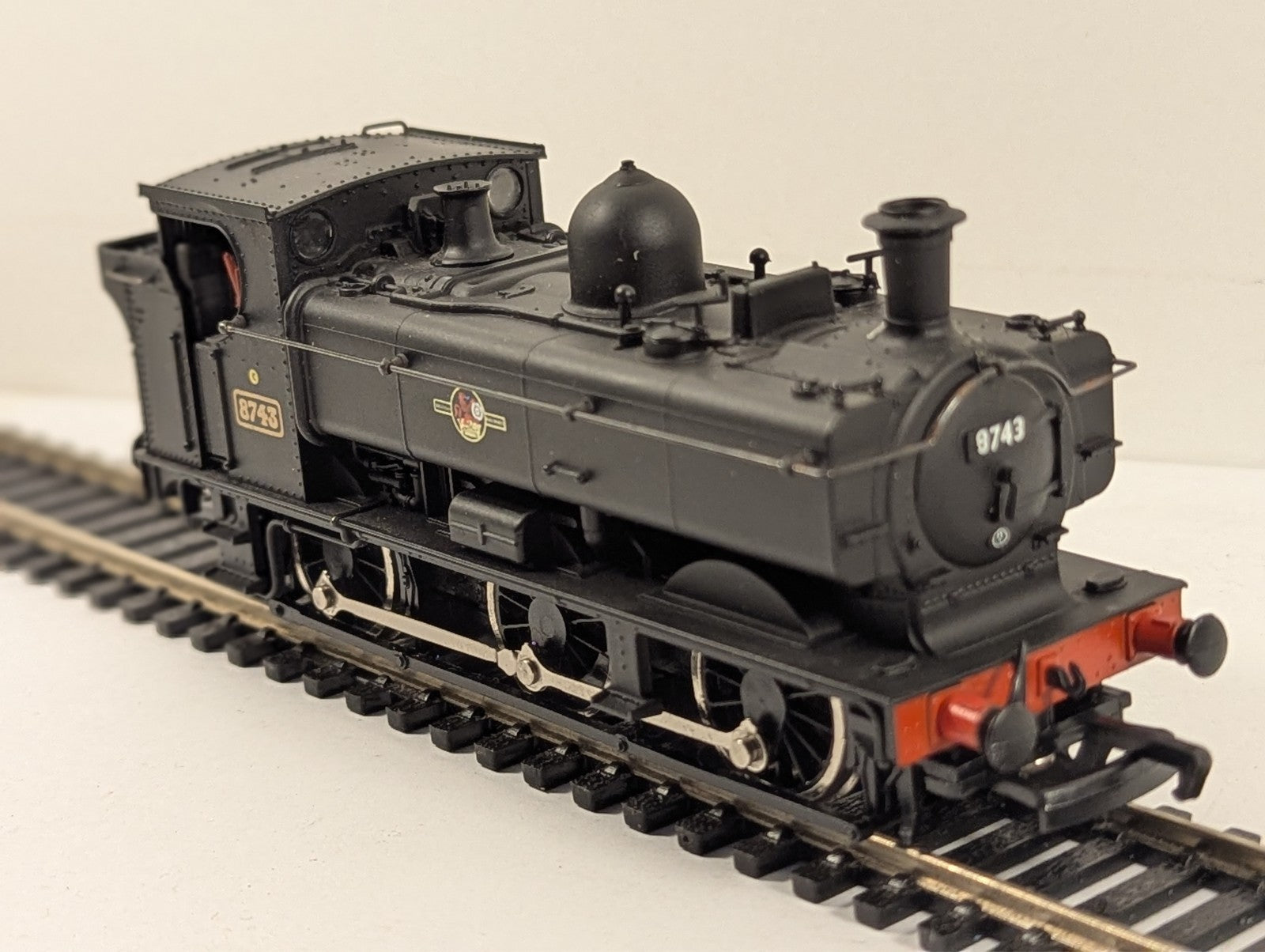 Replica Railways 11002 BR Unlined Black Pannier Tank  - Boxed - Spares/Repairs