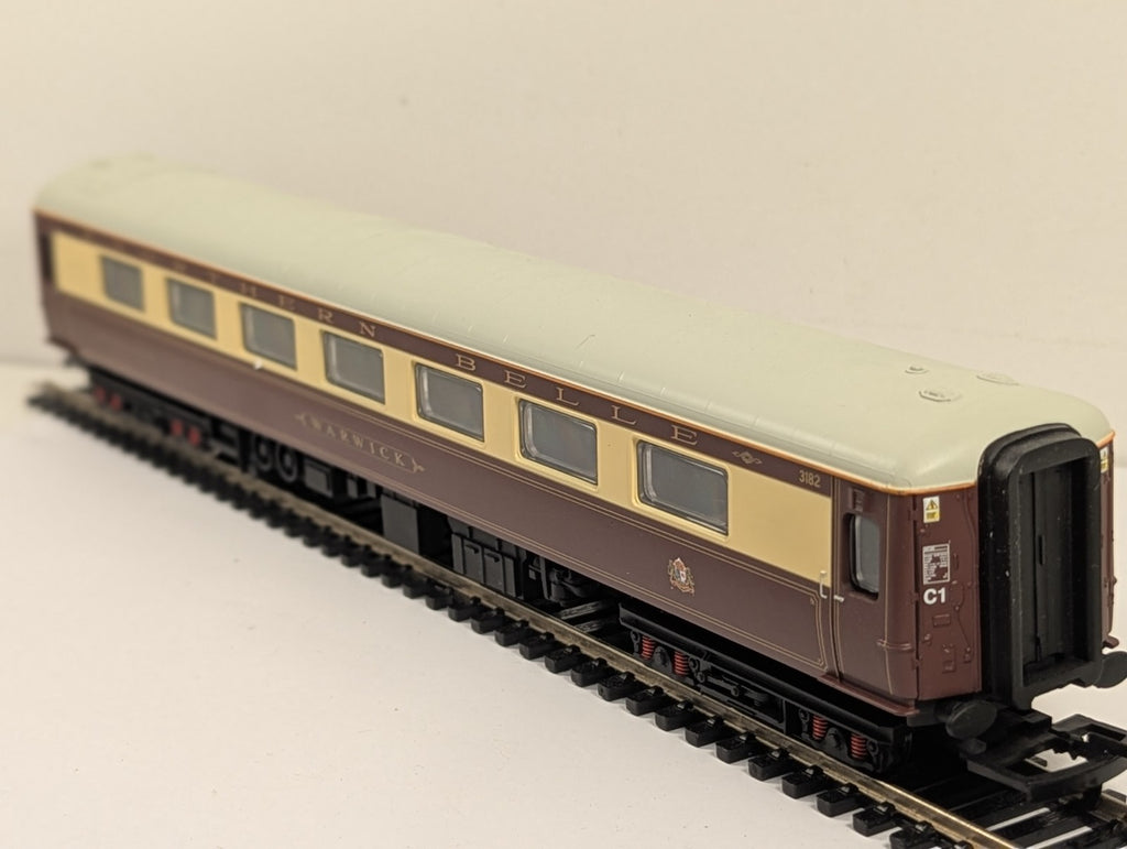 Hornby OO Gauge  Northern Belle Pullman Coach Warwick 3182