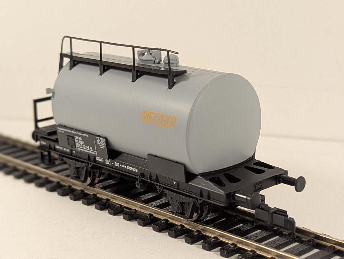 Piko HO Gauge ÖBB Metzger Tank Wagon 23 81 718 1 022-5 ÖBB Grey Metzger