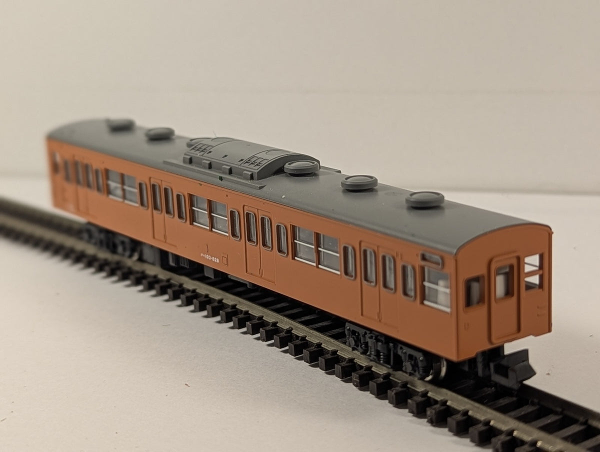 Kato N Gauge JNR Class 103 KuHa 103-828 EMU Coach JNR Orange