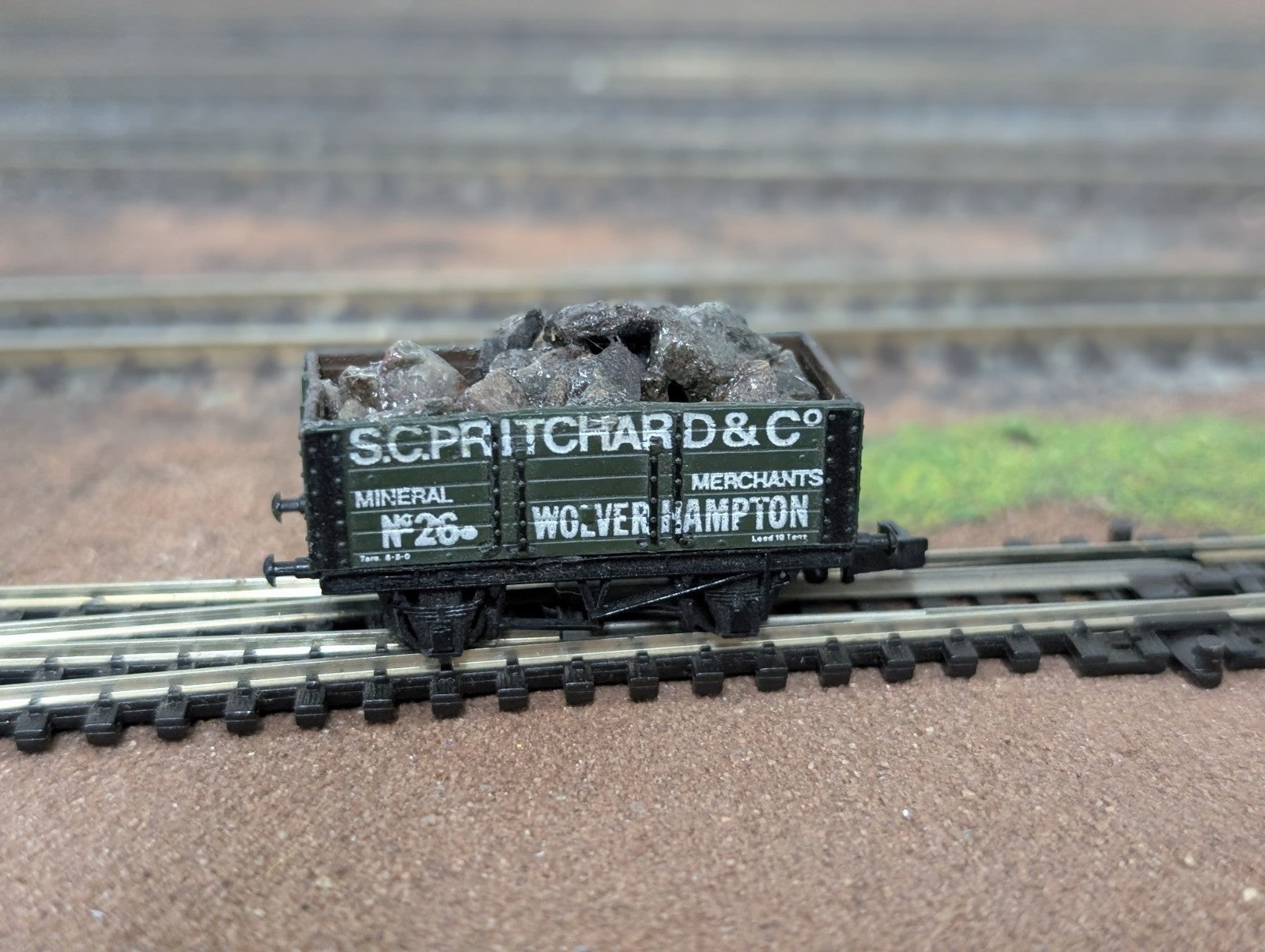 Graham Farish 6-Plank Wagon - 'S.C Pritchard & Co' No. 26