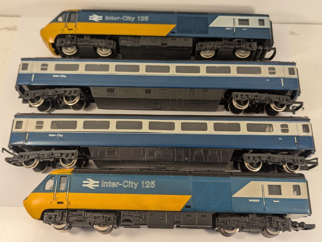 Hornby BR Blue Grey Class 43 HST Inter-City 125 4-Car Set