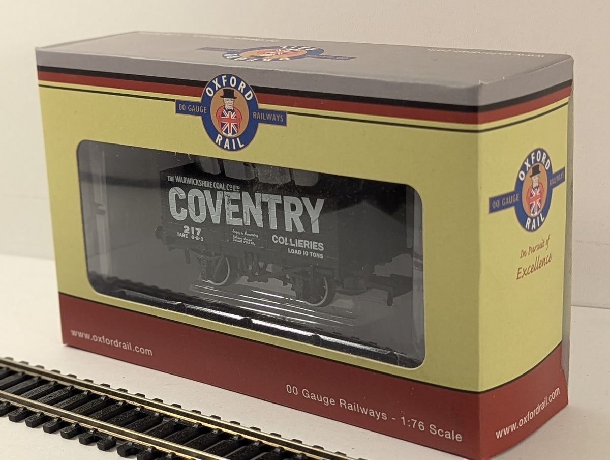 Oxford Rail Warwickshire Coal Co Ltd Coventry Collieries 7 Plank Wagon