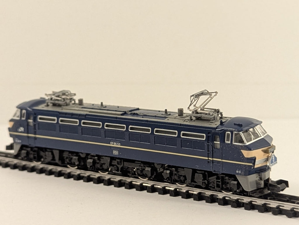 TOMIX N Gauge Class EF66 Electric Locomotive EF66 53 JR Blue 2163