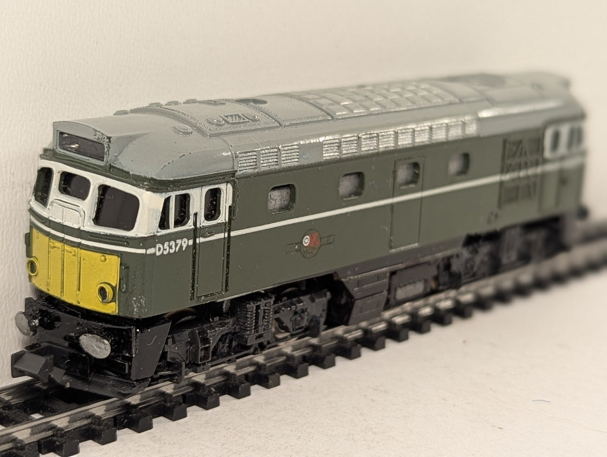 Kato N Gauge Class 27 Locomotive D5379 BR Green