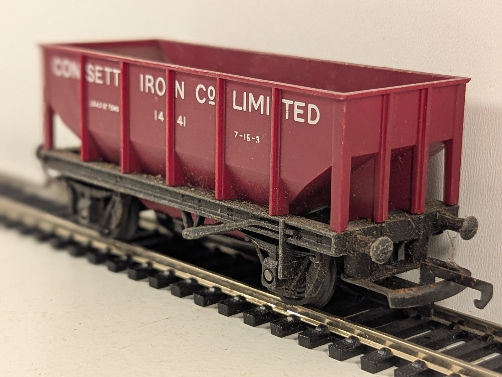 Tri-ang OO Gauge Consett Iron Co. Limited Hopper Wagon 1441 Consette