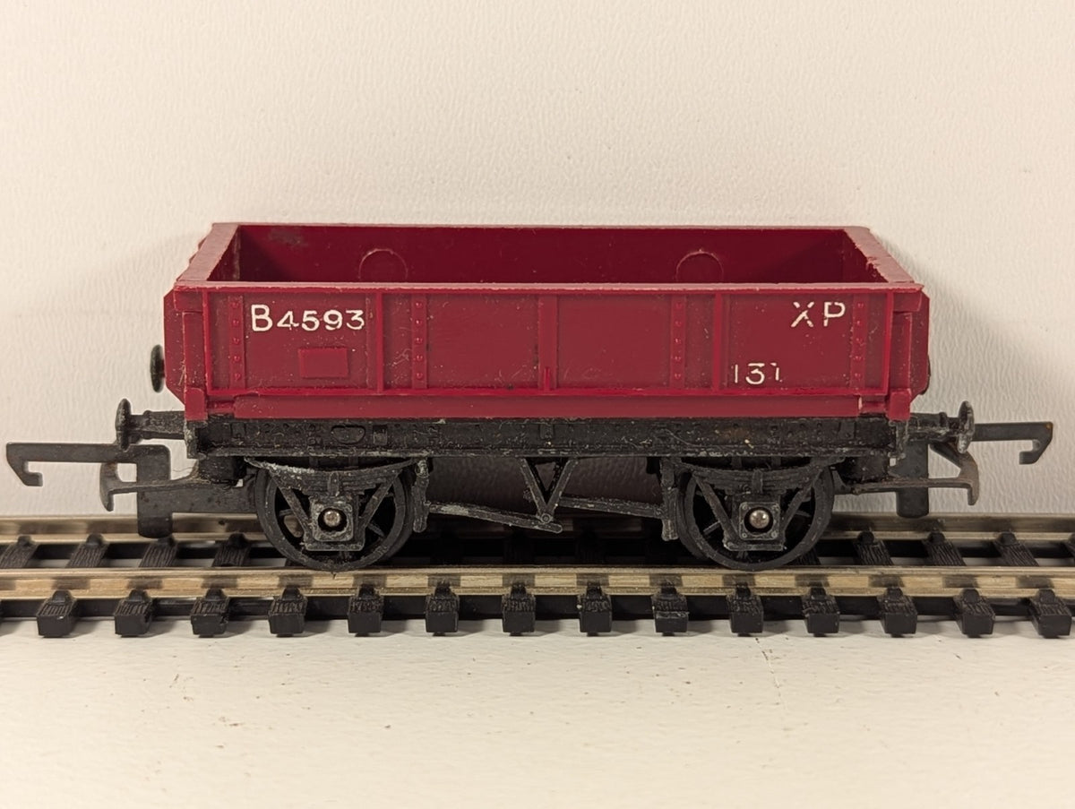 Tri-ang Hornby R113 OO Gauge BR Drop-Side Goods Wagon B4593