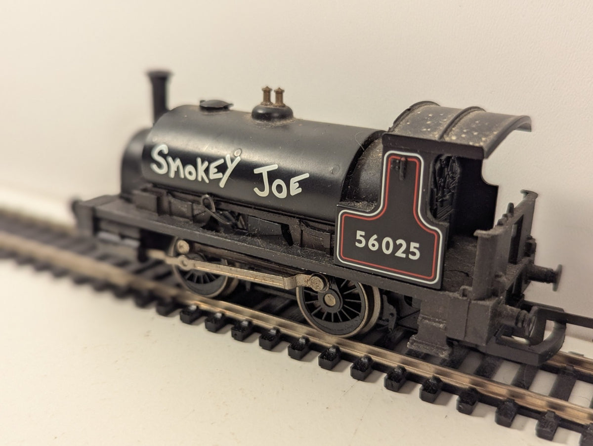 Hornby OO Gauge BR Class 264 “Smokey Joe” 56025 0-4-0ST Tank Needs attention