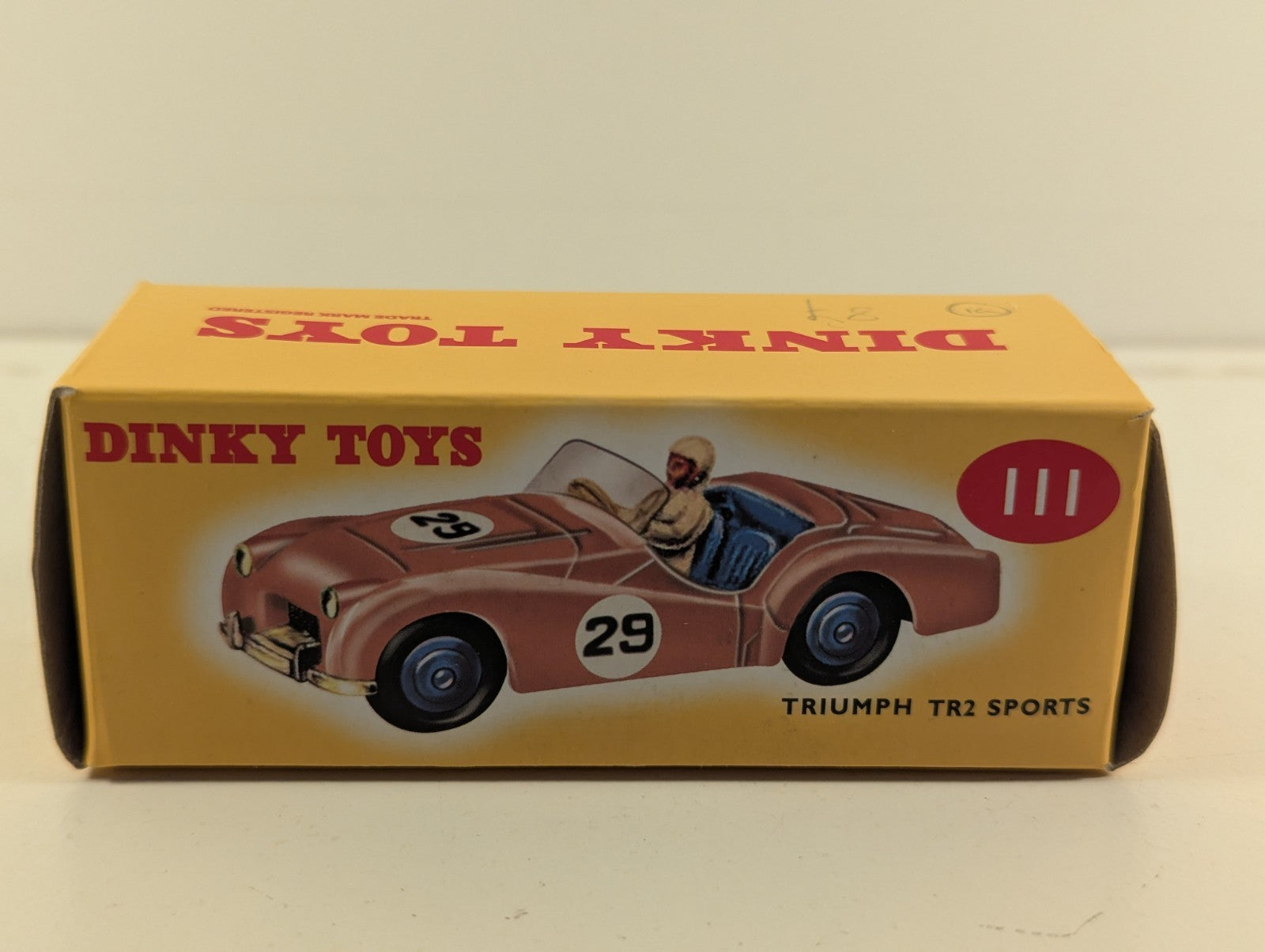 Atlas Editions Dinky Toys 111 Triumph TR2 Sports Car - Boxed