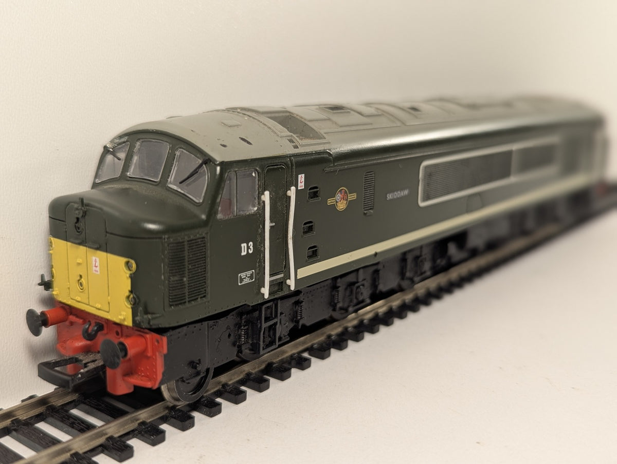 Bachmann OO Gauge Class 44 Peak Diesel Locomotive D3 BR Green DCC Sound Fitted