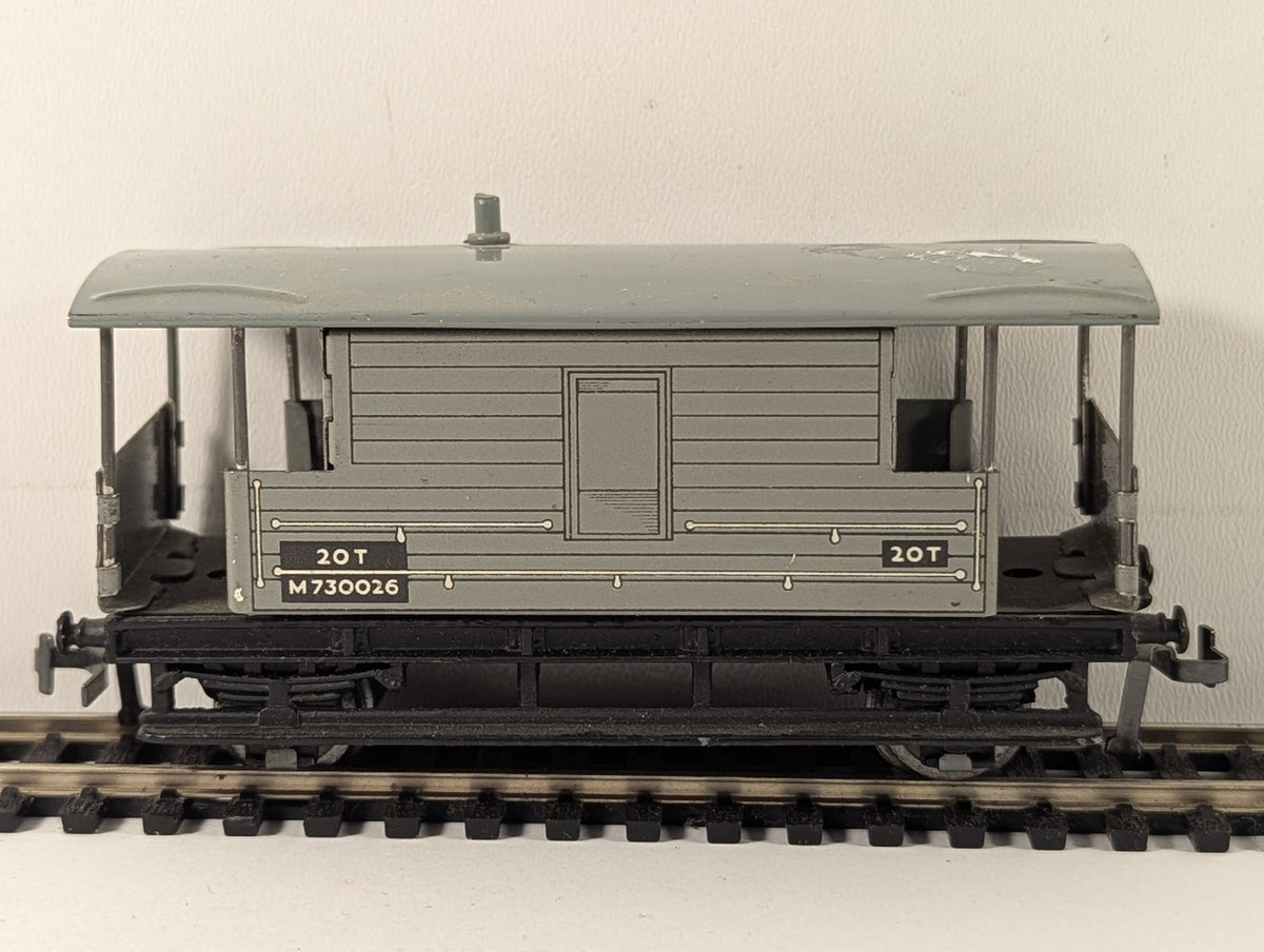 Hornby Dublo OO Gauge BR MR-Type 20-Ton Goods Brake Van M730026 BR Grey 4311