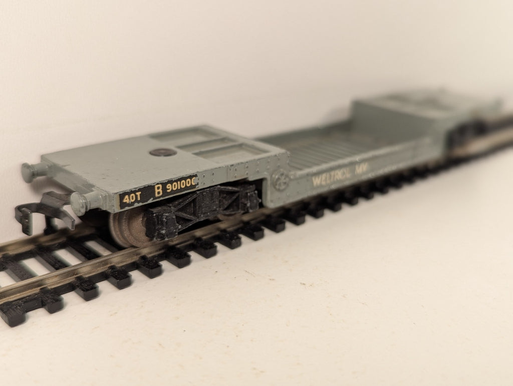 Hornby Dublo 40 Ton Bogie Well Wagon Weltrol MV OO Gauge
