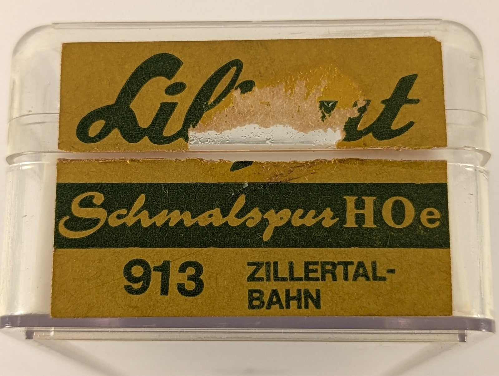 Liliput H0e Zillertalbahn Railway Wagon H0e Gauge - Boxed - Spares/Repairs