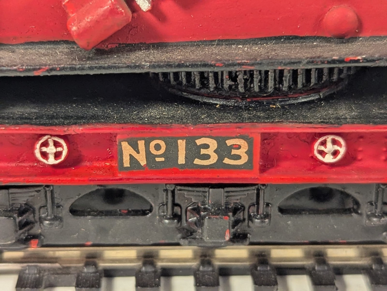 Hornby Dublo OO Gauge Breakdown Crane No. 133 Red 4620
