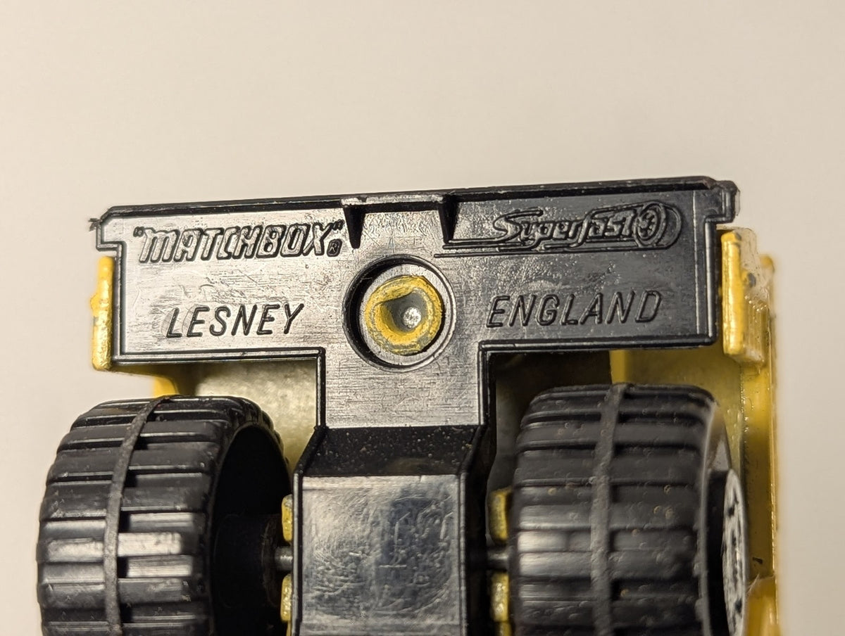 Matchbox Faun Dump Truck Die-cast Model Yellow 58