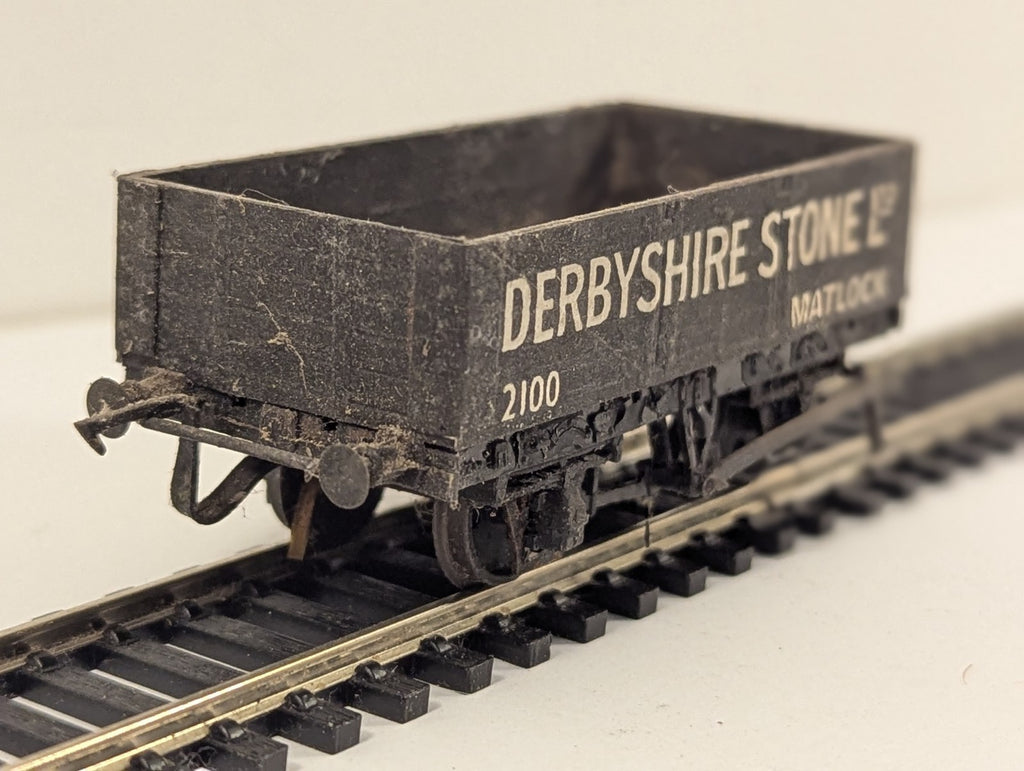 Peco OO Gauge Derbyshire Stone Ltd Matlock Open Wagon 2100
