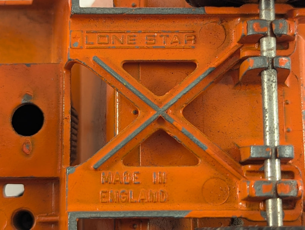 Lone Star Site Dumper Die-cast Model Orange