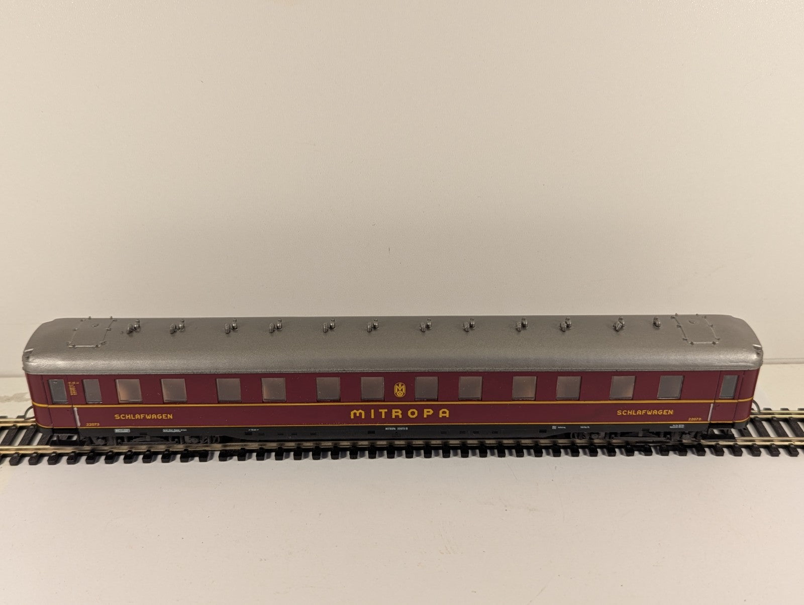 Liliput 83702 HO Gauge Red DR MITROPA Dining Car Boxed