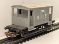 Wrenn OO Gauge NE 20 Ton Brake Van 128105 NE Grey W5005