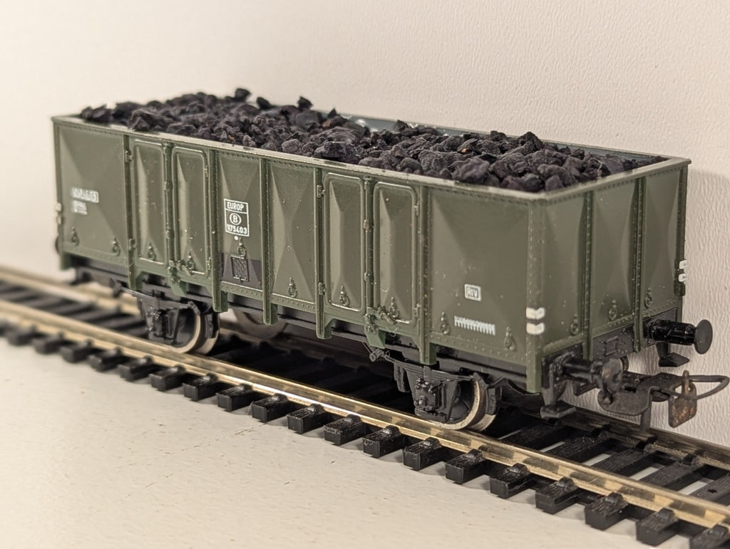 Piko HO Gauge Europ Green Open Truck Wagon