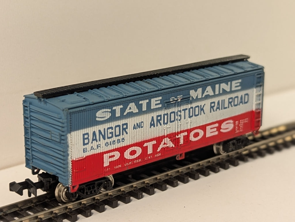 Bachmann Bangor & Aroostook State of Maine Potatoes Box Car N Gauge
