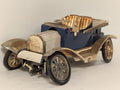 Vintage Veteran Roadster Car Die-cast Model Car Blue / Gold