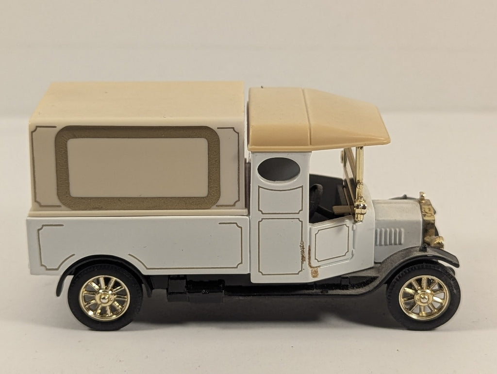 Corgi Ford Model T Van Diecast Model Van White and Cream