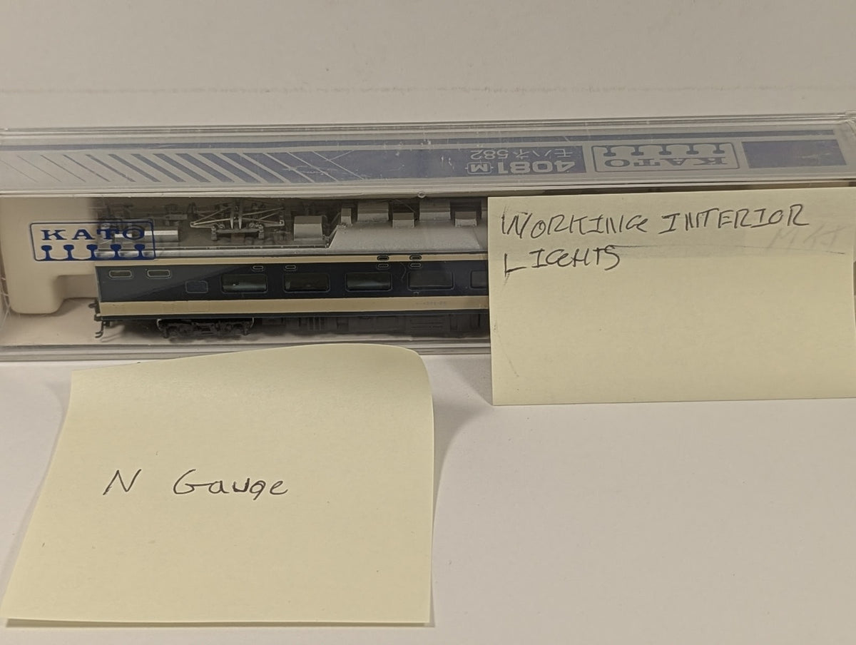 Kato N Gauge JNR 583 Series Mohane 582 Motor Car EMU Car Mohane 582-28